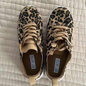 Not Rated Leopard Tennis Shoes